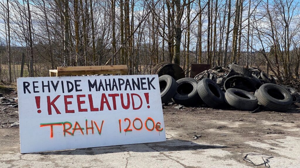 Valuste tee 7 ei ole rehvide kogumiskoht