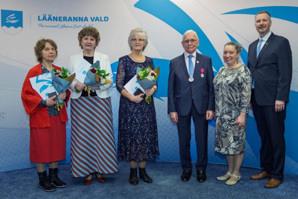 Vasakult: Helle Vambola, Ülle Tammearu, Marje Nikkel, Tiit Mesila, Silvia Lotman, Tarvi Sits. Foto: Avo Kiisk