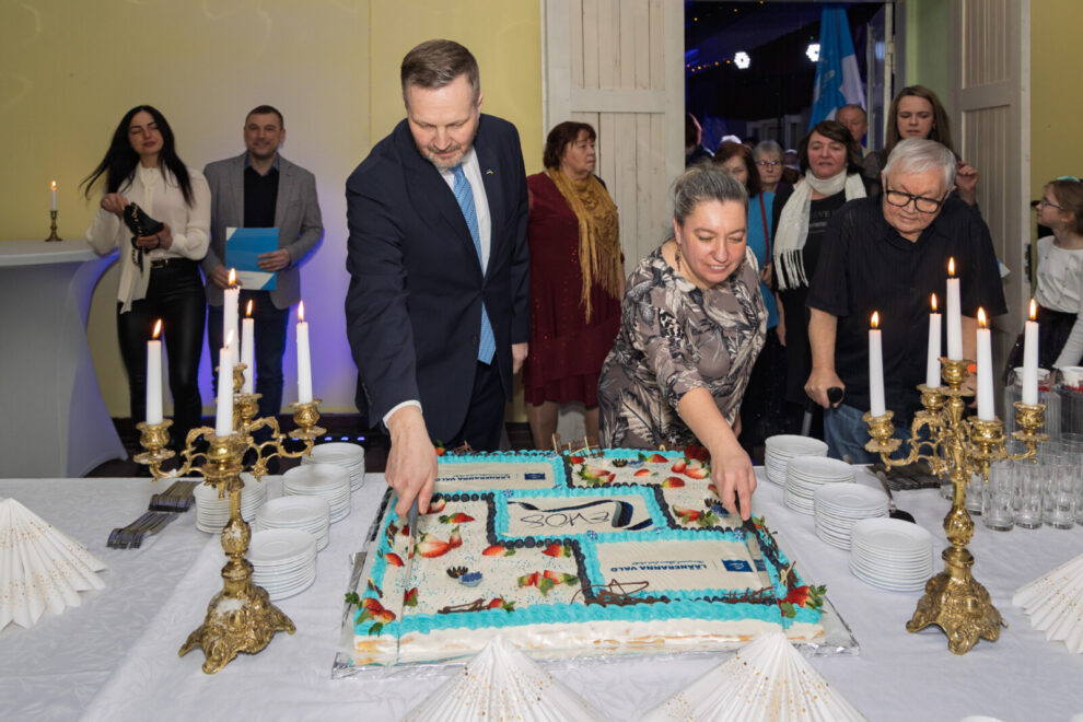 Eesti Vabariigi 108. aastapäeva puhul toimus 18. veebruaril Vatla mõisas pidulik vallaelu edendajate tunnustamisüritus. Foto: Avo Kiisk