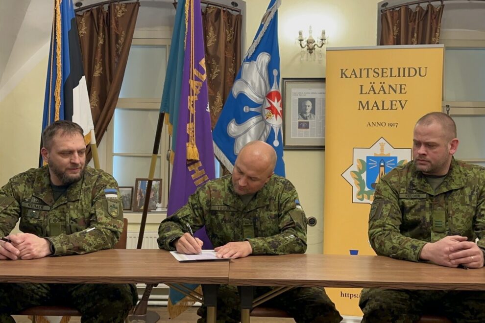 Lihula üksikkompanii uus pealik on Reimo Reimer. Foto: Ragne Kalmet