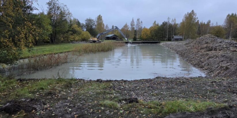 Kinksi külaplats. Foto: AV Kaevetööd