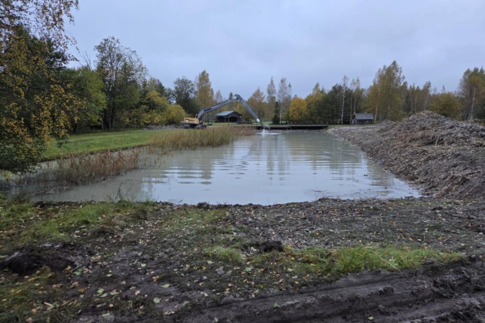 Kinksi külaplats. Foto: AV Kaevetööd