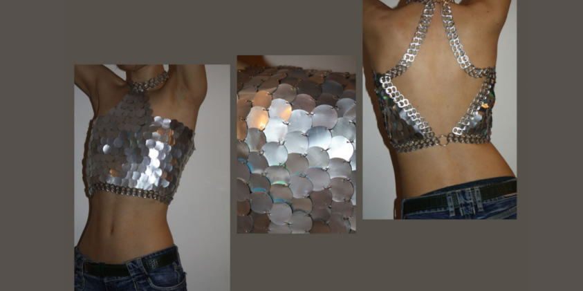 Grete Kürsa „Alumiiniumpurkidest topp“