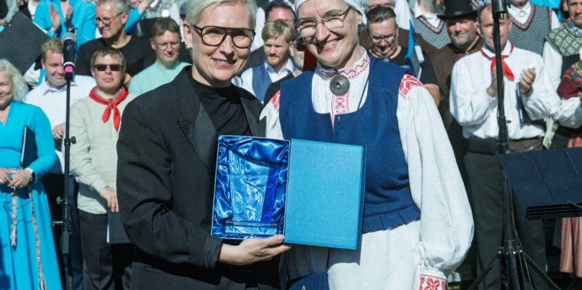 Eesti Segakooride Liidu laulupäev Lihulas. Foto: Rene Mitt
