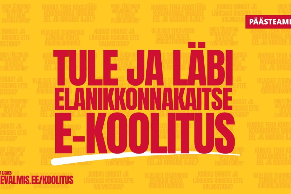 elanikkonnakaitse-ekoolitus